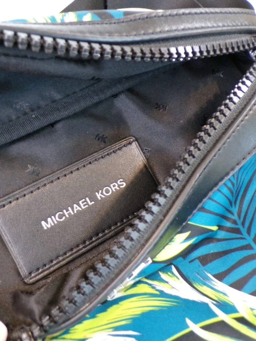 Michael Kors Men Belt Bag Unique Sample Tropical Style